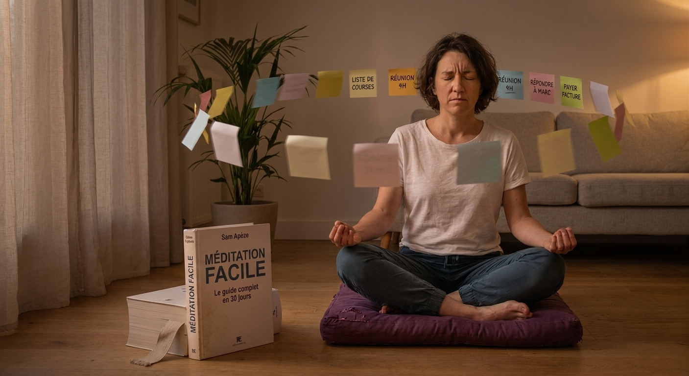 Je n'arrive pas à méditer ou à être hypnotisé : ce n'est pas un échec